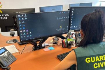 Investigadora del equipo de delitos tecnológicos de la Guardia Civil de Pontevedra.