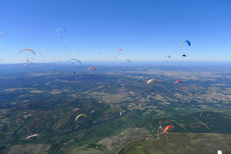 La Serra do Larouco designada como sede del próximo Campeonato de España de Parapente