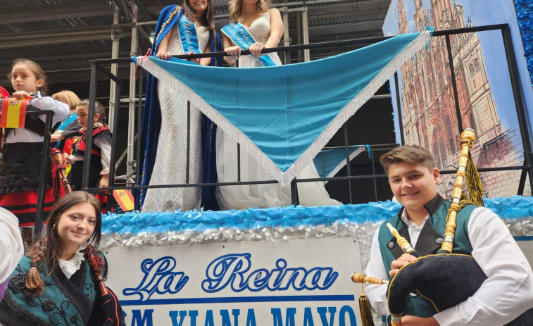 (VÍDEO) Gaitas y muiñeiras para representar a Galicia en el Hispanic Day Parade de Nueva York