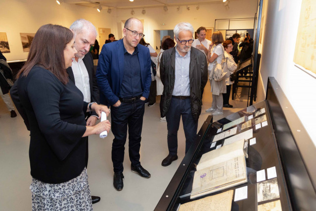 Inauguración de una muestra sobre Picasso