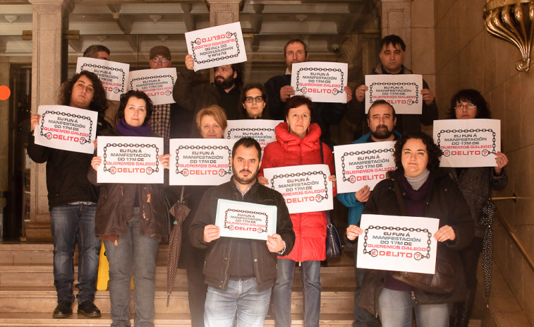 ​Queremos Galego non terá que pagar polos supostos incidentes na manifestación de 2013
