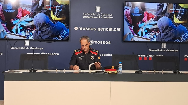 El subjefe de la Comisaría de Información de Mossos d'Esquadra, David Sánchez