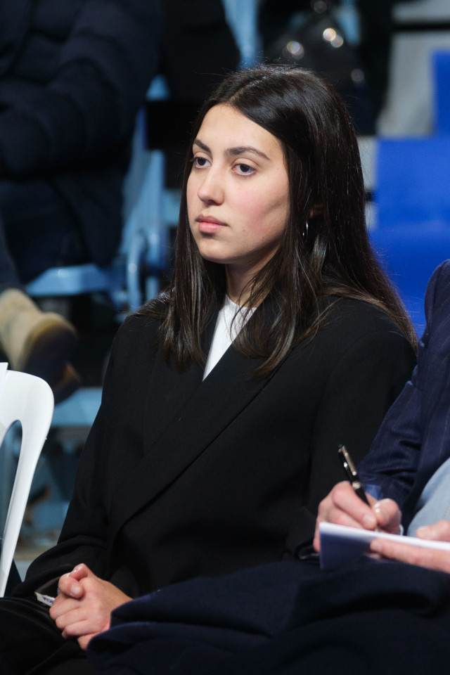 Archivo - Nicole Grueira, en un acto de la formación.