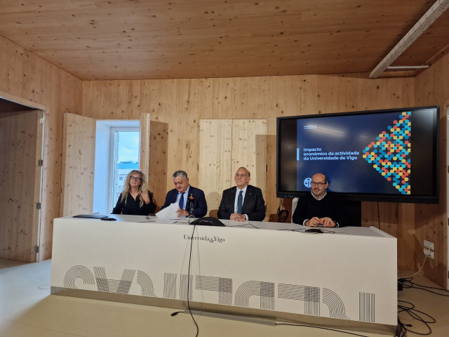 Presentación del Impacto económico de la actividad de la UVigo.