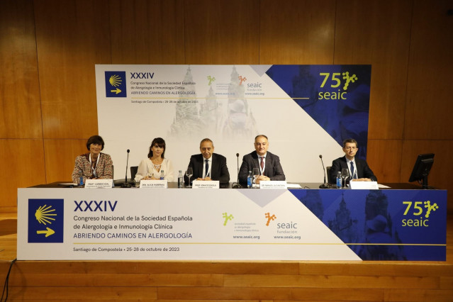 Presentación del Congreso de Alergología, que se celebra en Santiago