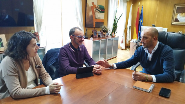 De izquierda a derecha: Lucía Maquieira, Santiago González y Alejandro Lorenzo.