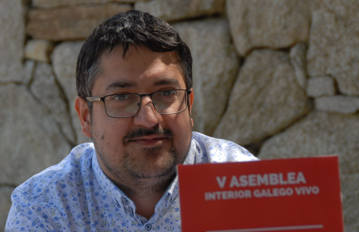 Antom Fente en una imagen de Interior Galego Vivo