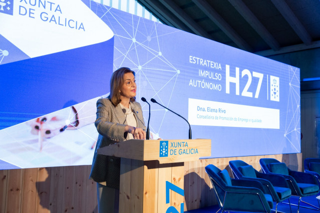 A conselleira de Promoción do Emprego e Igualdade, Elena Rivo, clausurará o acto de presentación da Axenda Impulso Autónomo Horizonte 2027.  foto xoán crespo