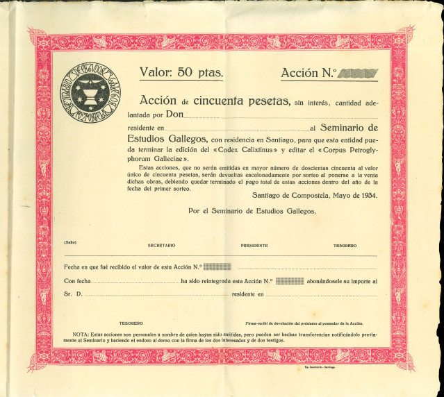 El fondo del Seminario de Estudios Gallegos, incorporado al Catálogo Bibliográfico del CSIC