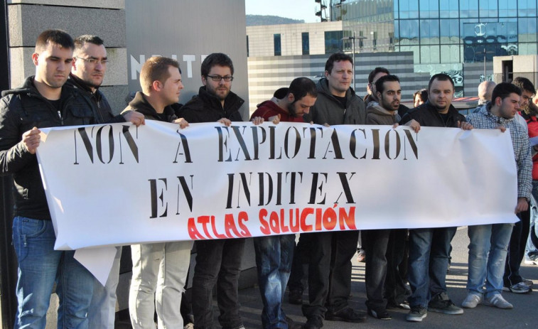 Empleados de las marcas de Inditex protestan este 20 de noviembre en Arteixo: 