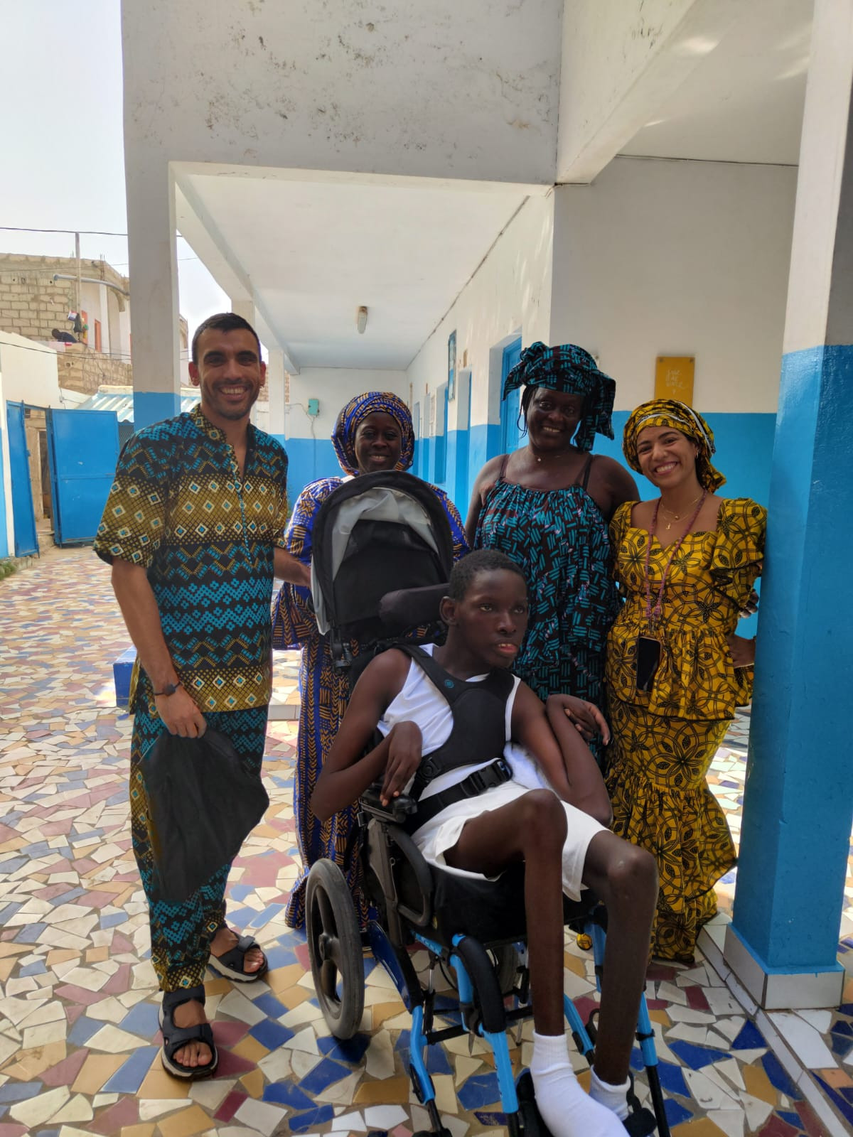 Silla de ruedas donada en el proyecto Coruu00f1a Cura