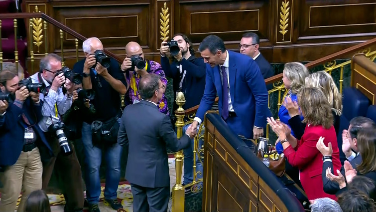 Pedro Sánchez sale investido con los votos de progresistas e independentistas y reedita el Gobierno de coalición