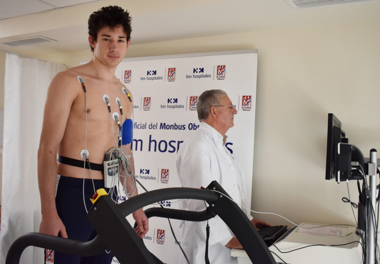 Kovliar pasa el reconocimiento médico en HM Rosaleda y está listo para su debut con Obradoiro