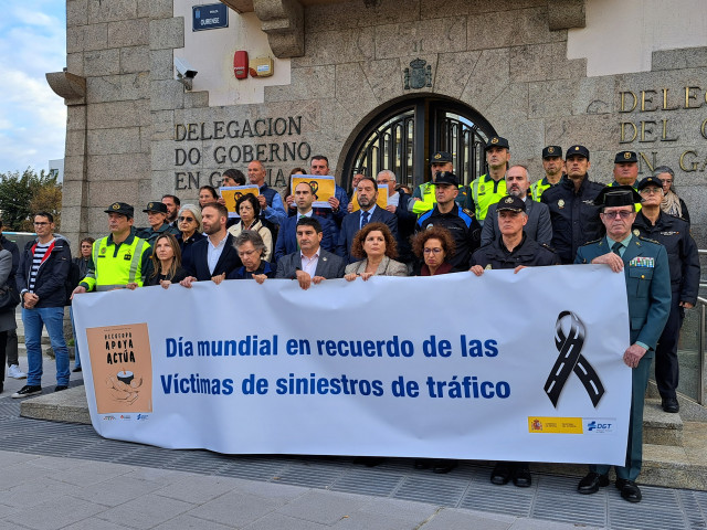Acto por el Día Mundial en Recuerdo por las Víctimas de Accidentes de Tráfico.