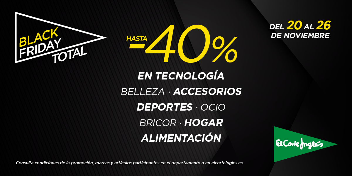 177 El Black Friday de El Corte Ingl s arranca hoy con grandes descuentos de hasta el 40  en m s de 1 000 marcas imageNotaprensaImagen1700479144654 (1)