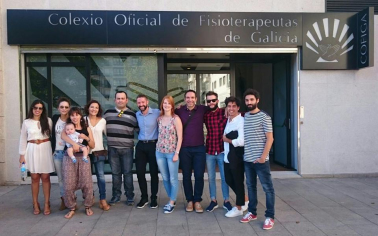 Fisioterapuetas gallegos se concentraran este domingo en Silleda por la 