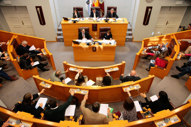 Pleno de la Diputación de A Coruña