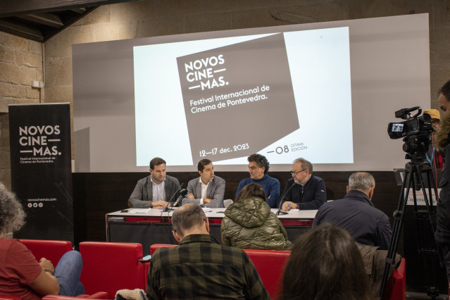 Presentación de la programación del festival Novos Cinemas.