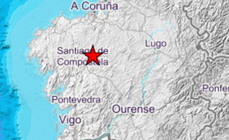 Un terremoto de pequeña magnitud sacude Santiago de Compostela
