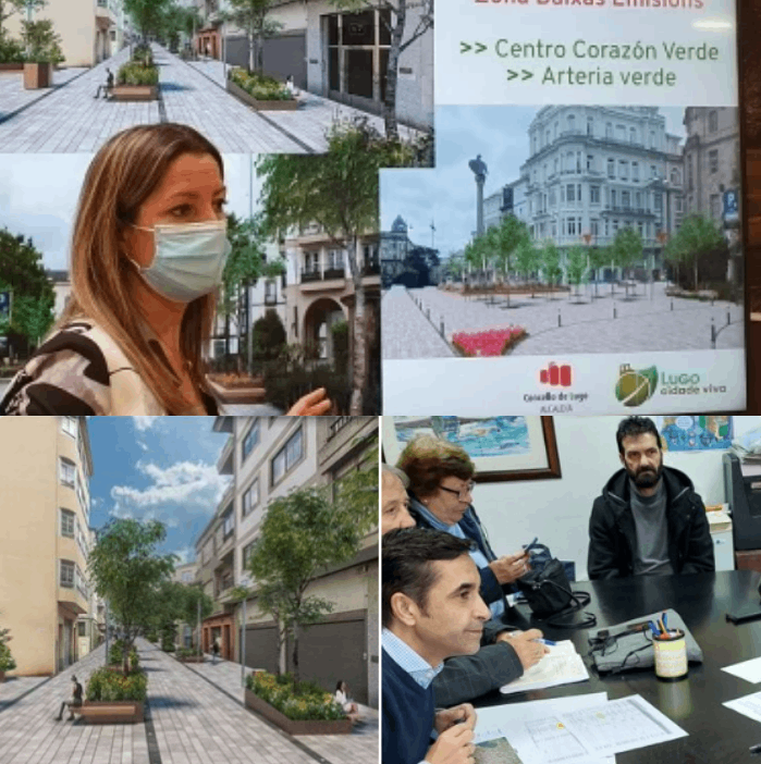 El Ayuntamiento de Lugo acusa al de Ferrol de robarle una imagen para presentar una obra