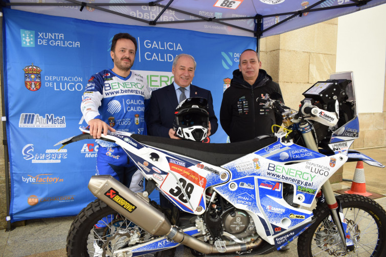 El monfortino Edu Iglesias volverá a cabalgar las dunas del Dakar con el esponsor de la Deputación de Lugo