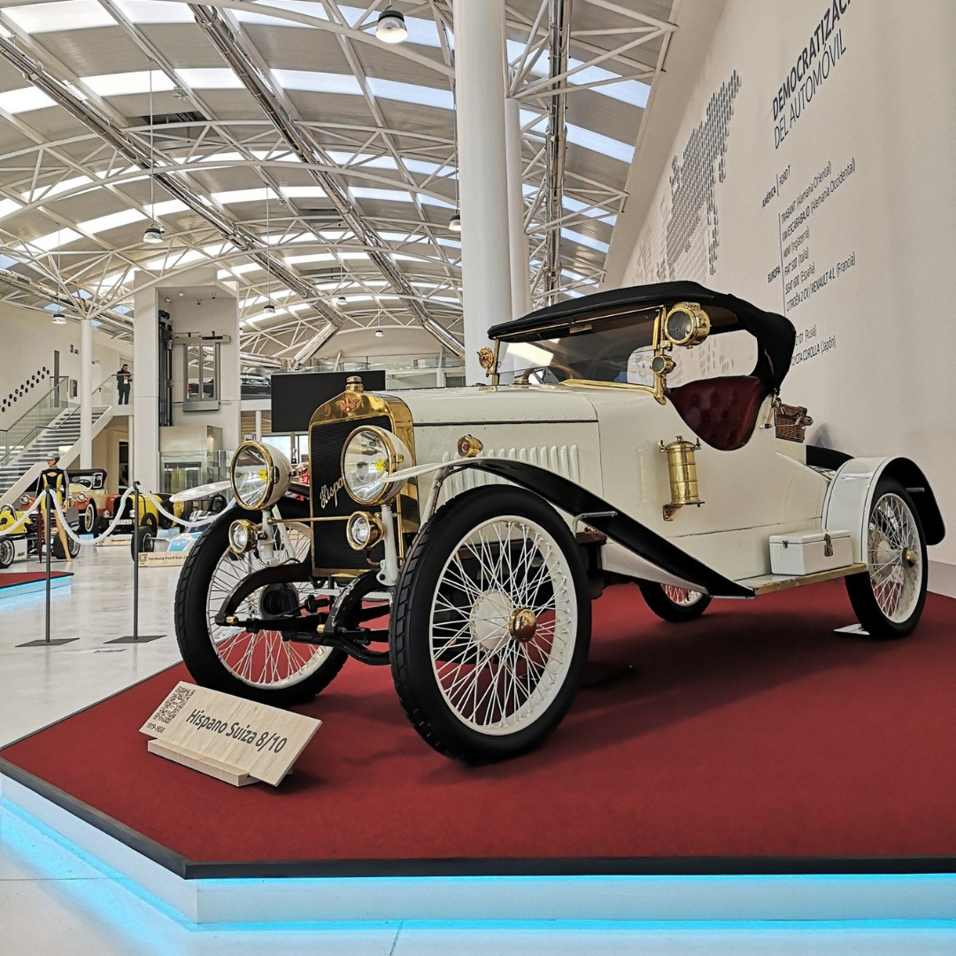 Hispano Suiza en el MAHI en una imagen de su Facebook