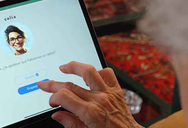 Celia te cuida en una tablet