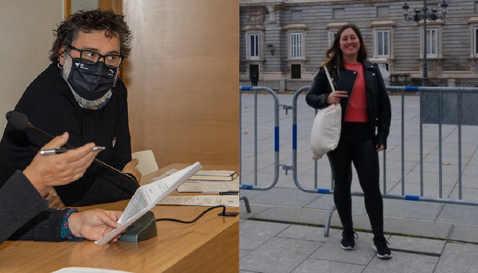 Manuel Barreiro y Gloria Alonso