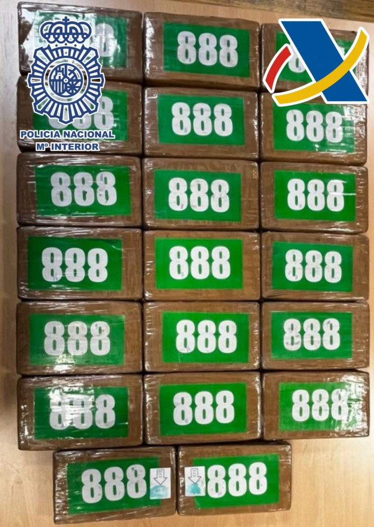 Otro alijo de cocaína en un contenedor de pescado congelado, 20 kilos incautados en el Puerto de Vigo