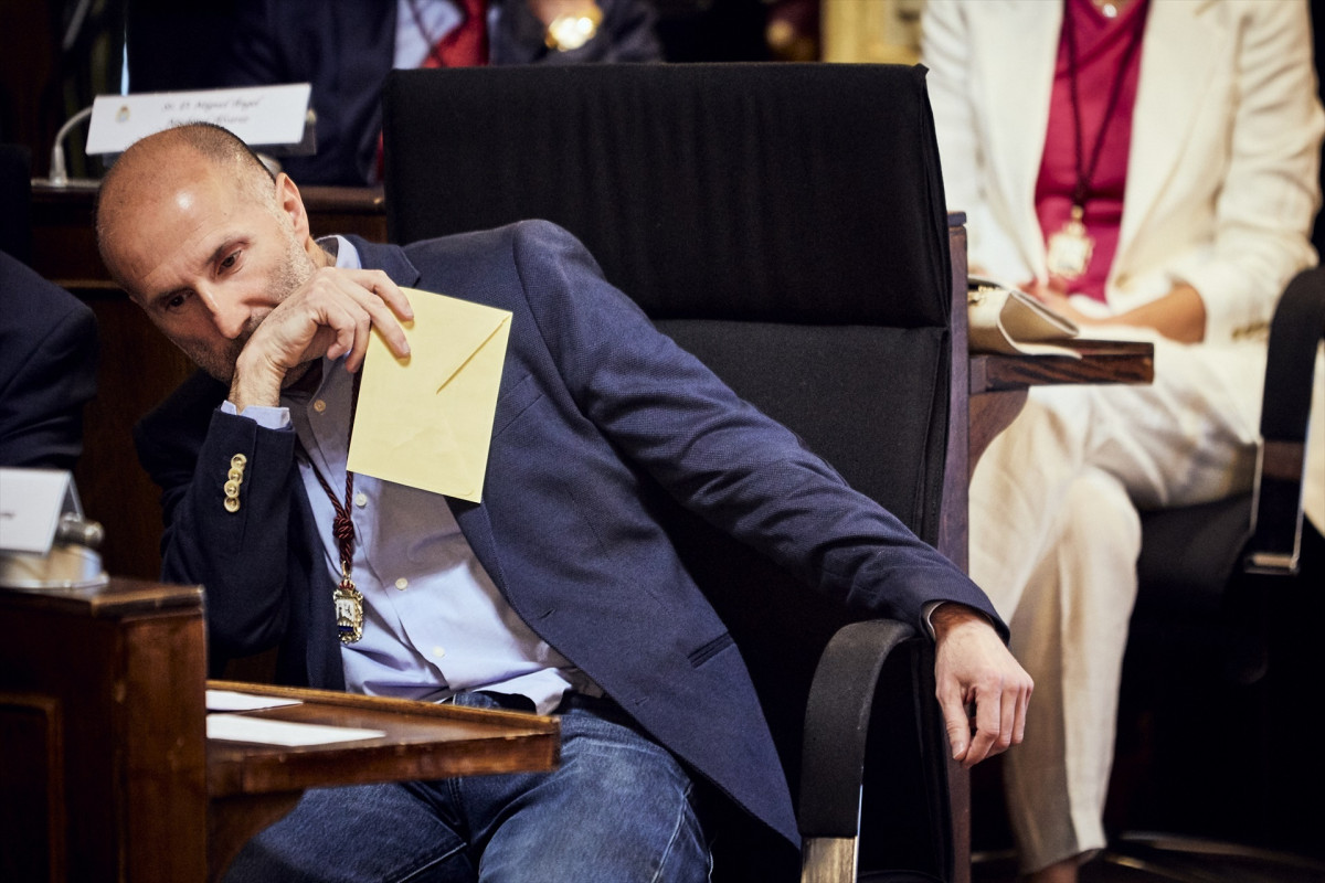 Gonzalo Pérez Jácome en pleno