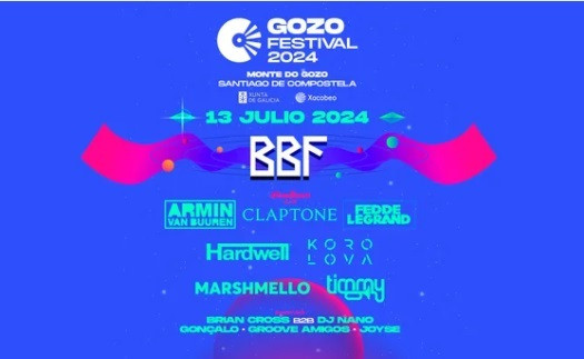 Cartel del Barcelona Beach Festival, que se celebrará en Santiago