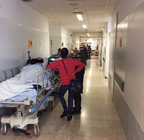 Colapso urgencias chus