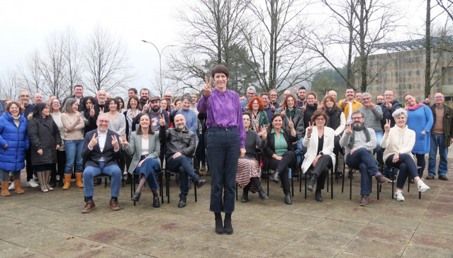 Ana Pontón en el Consello Nacional del BNG