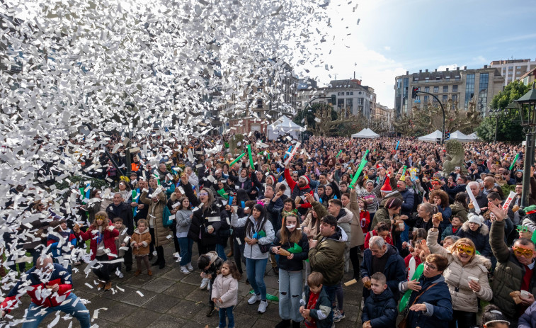 Vilagarcía se adelanta doce horas a la despedida del 2023