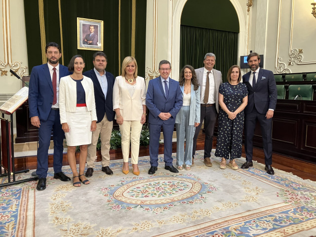 Grupo provincial del PSdeG-PSOE en la Diputación de Pontevedra.