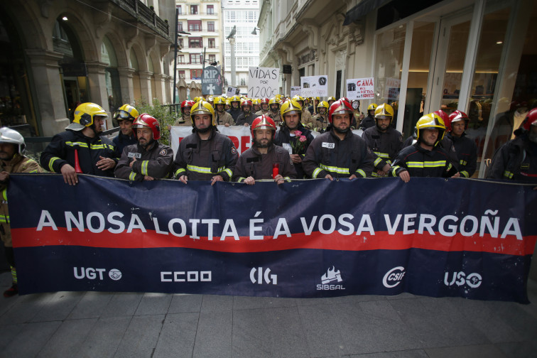 Los bomberos comarcales denuncian la presión que sufren con la instalación 