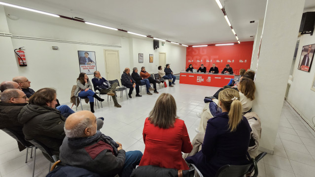 Reunión de la ejecutiva del PSOE de Ourense