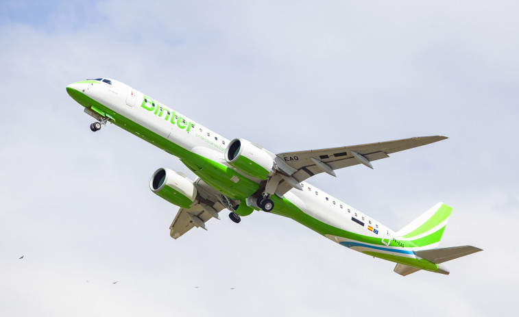 Binter derivará los vuelos de Vigo a Santiago durante el cierre de Peinador en mayo
