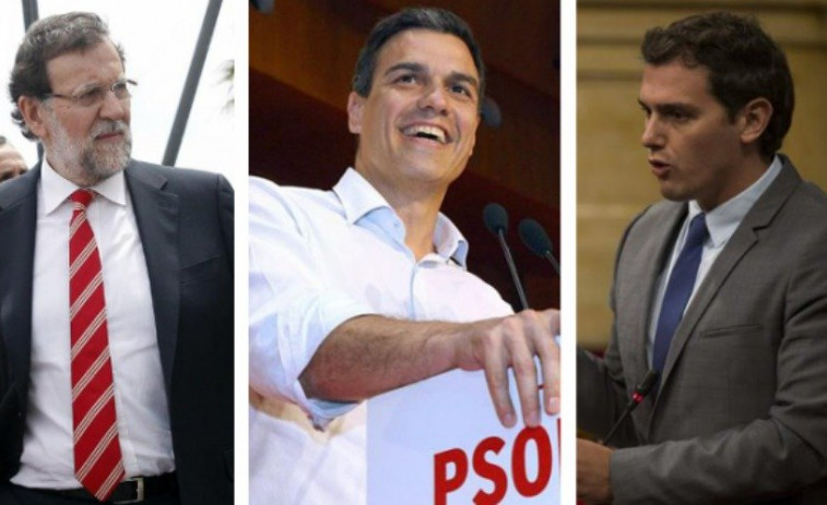 ​Rajoy, Sánchez y Rivera coincidirán en Galicia