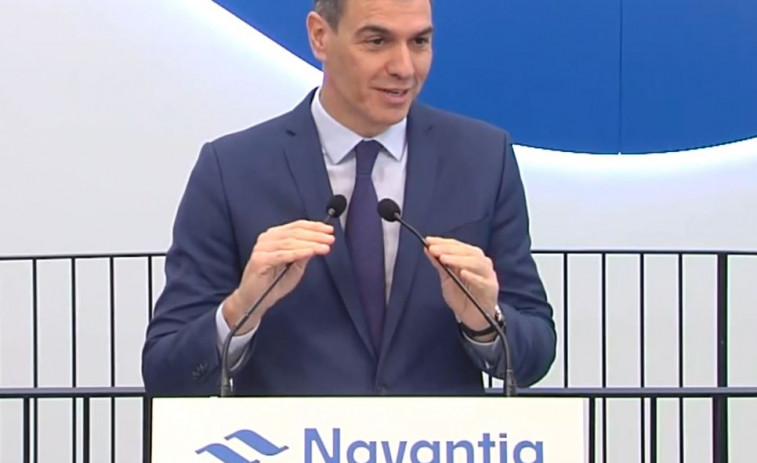 Navantia Ferrol construirá un nuevo buque de aprovisionamiento de combate, anuncia Pedro Sánchez