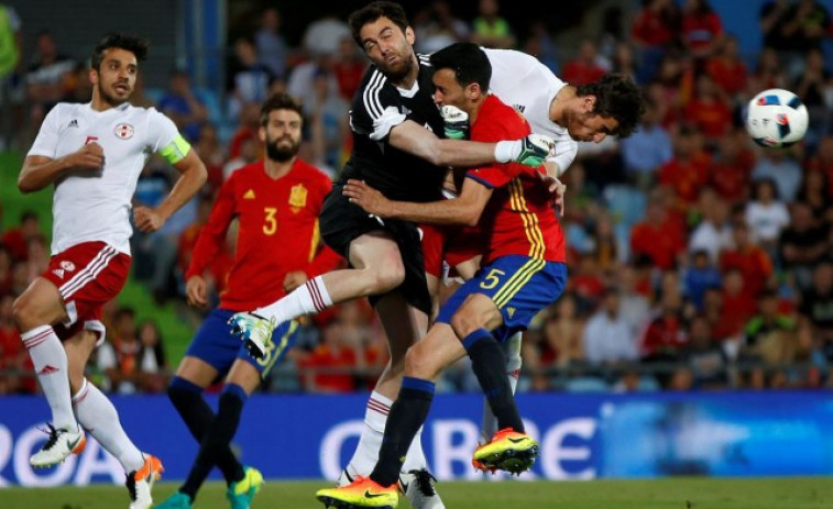 La Roja peca de exceso de confianza antes de la Eurocopa