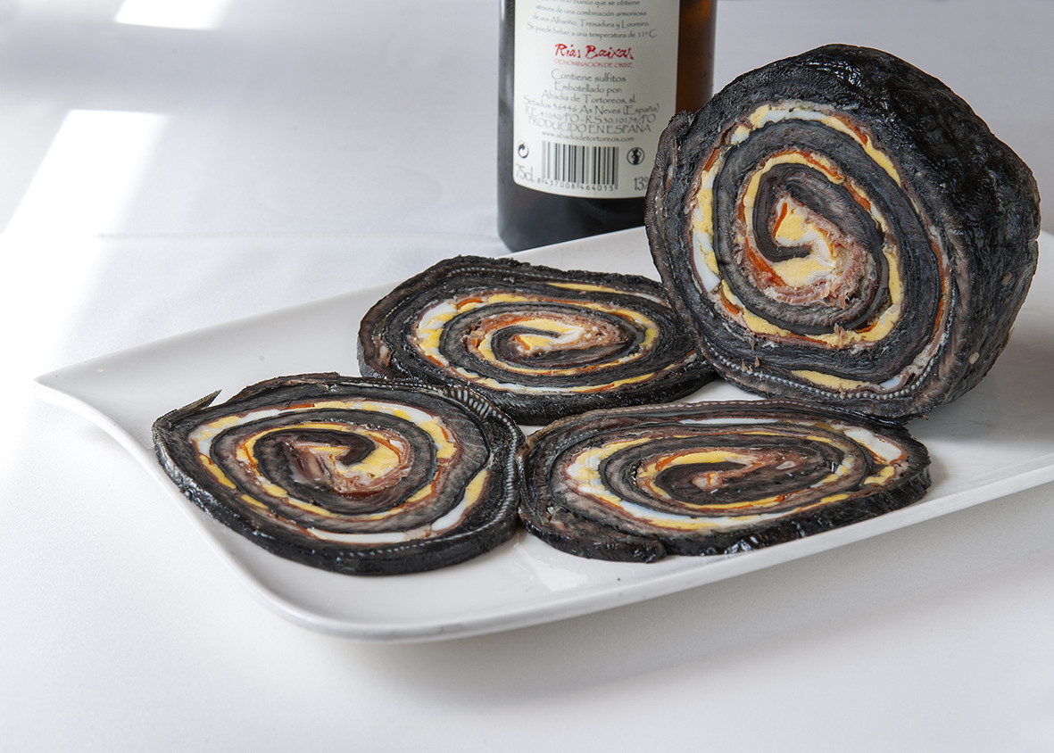 Preparación de la Lamprea de Arbo