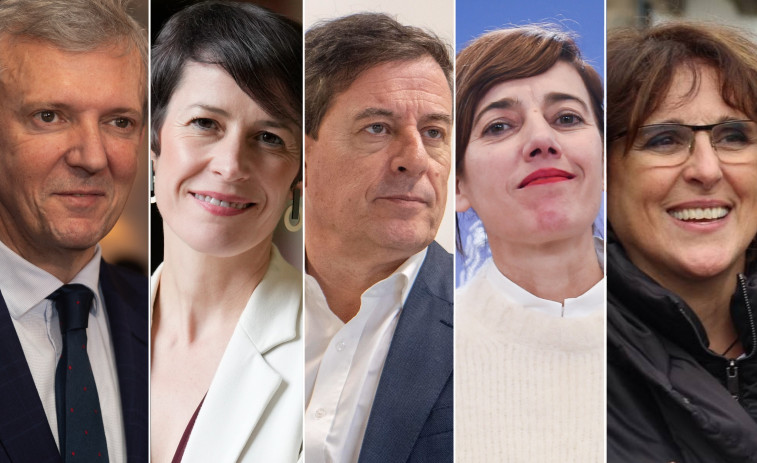 Los candidatos a presidir la Xunta ya han elegido dónde arrancarán la campaña electoral