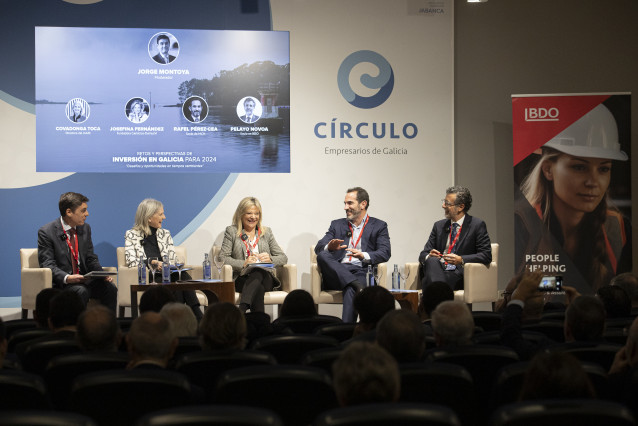 Presentación del informe de 'Retos y perspectivas de inversión en Galicia para 2024', elaborado por BDO