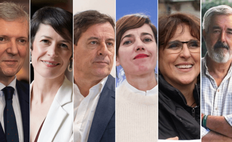 Empieza la campaña de las elecciones gallegas con desembarco de líderes estatales y 7 listas con opciones