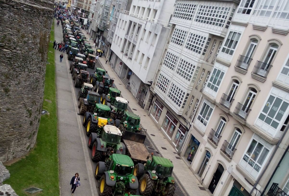 Tractorada lugo