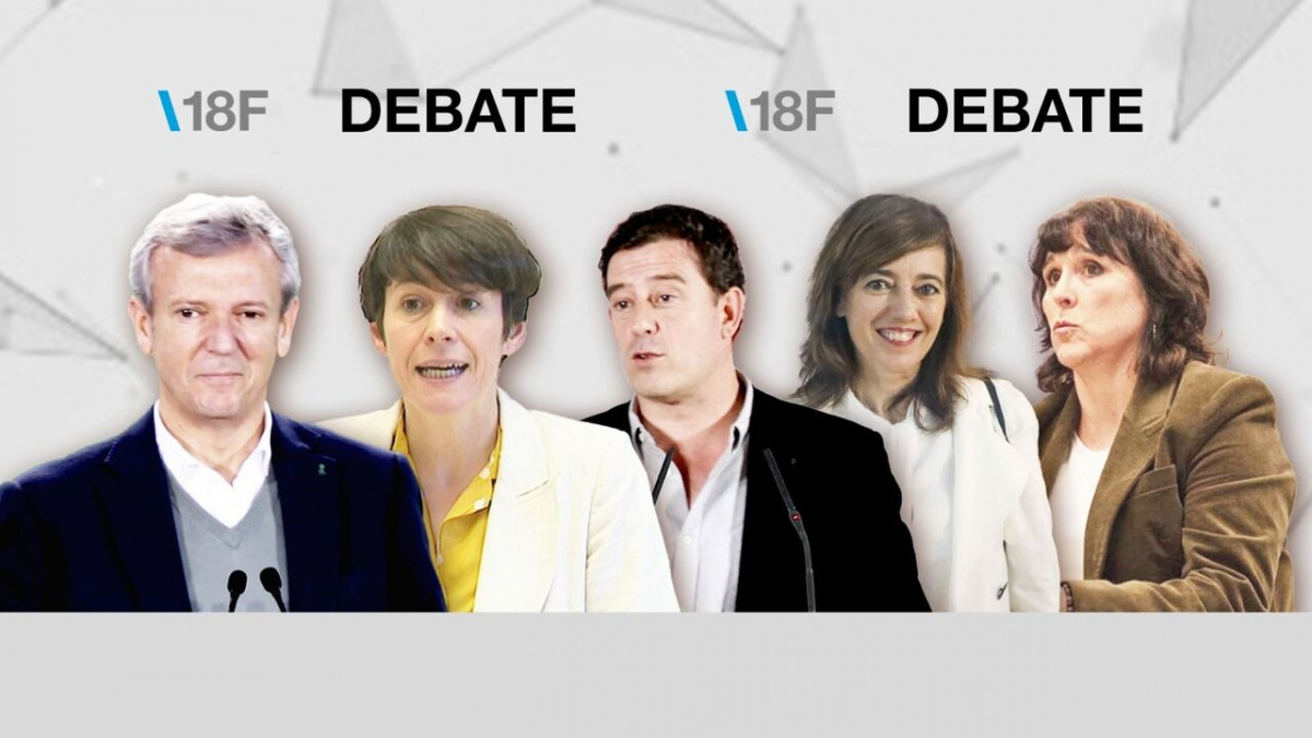 Imagen promocional del debate en CRTVG