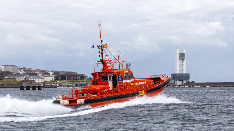 El pescador que cayó al mar en O Portiño (A Coruña) sigue sin aparecer
