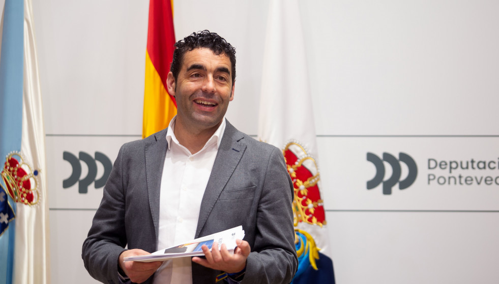 El presidente de la Diputación de Pontevedra, Luis López.