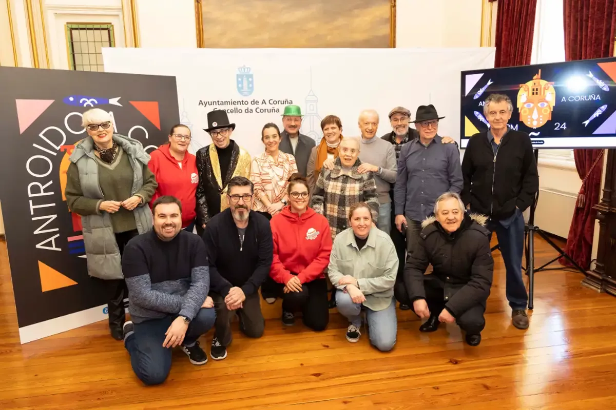 Ines Rey en la presentaciu00f3n del Carnaval 2024